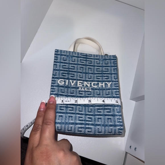 SOLD!!! NWT Givenchy Mini Denim Tote Bag - Picture 7 of 9